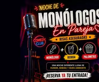 Noche de mon&oacute;logos en Pareja