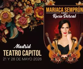 Mariaca Sempr&uacute;n en homenaje a Roc&iacute;o D&uacute;rcal