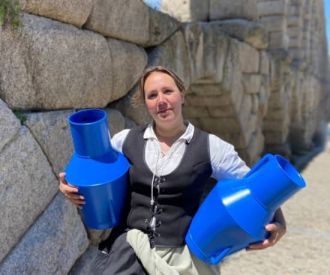 El acueducto y su aguadora