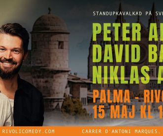 PETER APELGREN - DAVID BATRA - NIKLAS ANDERSSON | STANDUPCOMEDY