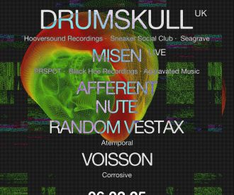 Corrosive + Debajo pres. Drumskull