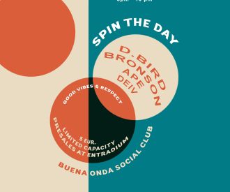 Spin the day at Buena Onda w/ d.Bird, Bronson, ape & Deiv