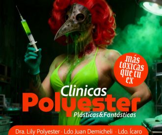 Clinicas Polyester - Toxic Halloween