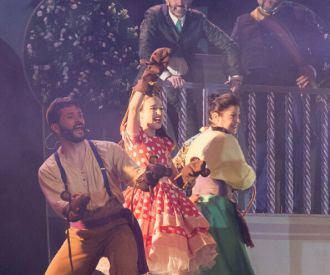 El Flautista de Hamelim en Valderrobres. Festival de los Castillos