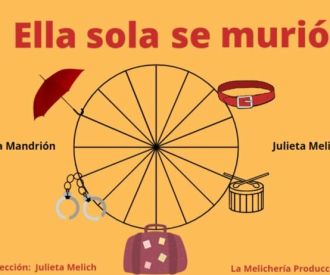 Ella sola se murió
