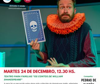 Os Contos de William Shakespeare - cía Pedras de Cartón