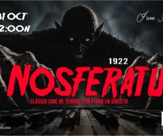 NOSFERATU 1922, Cine mudo con piano