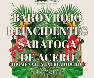 Barón Rojo, Reincidentes, Saratoga y De Acero - Tropicalia Summer Music