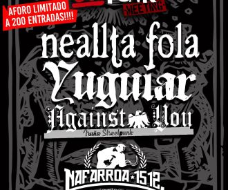 Euskal Invaders 2.0 - Yugular + Nealta Fola + Against you + Nafarroa 1512
