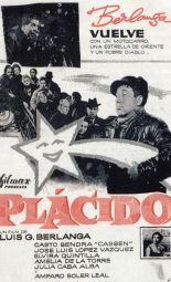 Cartel de la película Plácido (1961)