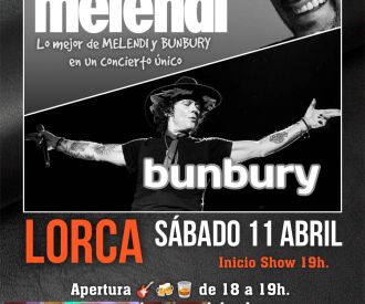 Homenajes a Melendi y Bunbury