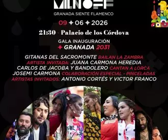 Gitanas del Sacromonte bailan la zambra