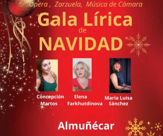 Gala lírica de Navidad - Auditorio Casa de la Cultura Almuñécar