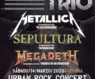 Sepultura, Megadeth & Metallica
