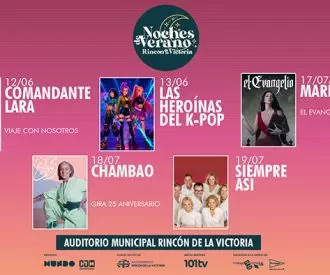 Noches de verano de Rincón de la Victoria