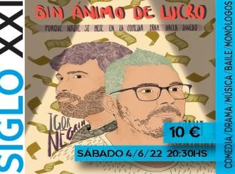 Sin ánimo de lucro