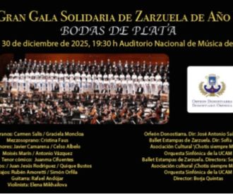 Gran gala solidaria de Zarzuela de Año Nuevo