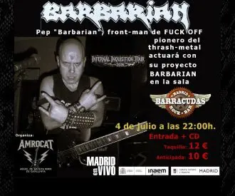 Barbarian + Artista Invitado