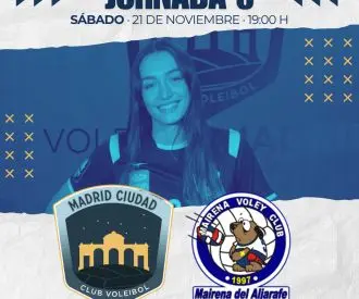 J8 - Superliga 2 Chamberí vs Mairena Vóley Club