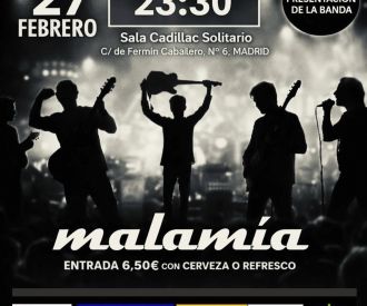 Malamía - tributo pop-rock