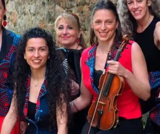 Les Arrelades i Guillem Roma i la Cobla Marinada