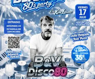 Noche Blanca 80's Party con Ken Laszlo