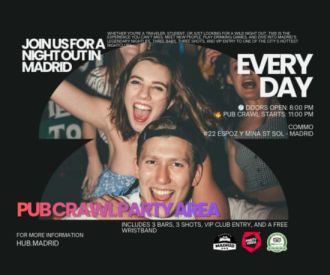 Pub Crawl Party Area