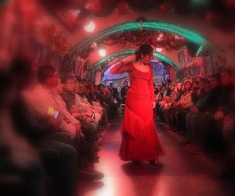 Flamenco en las cuevas del Sacramonte