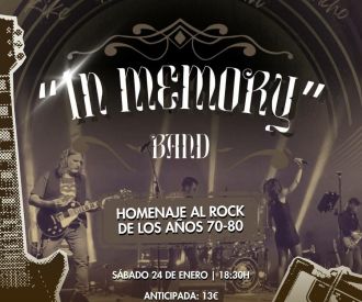 In Memory Band, Homenaje al Rock de los Años 70-80