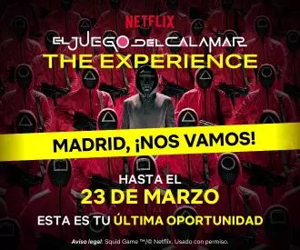El juego del calamar: The Experience