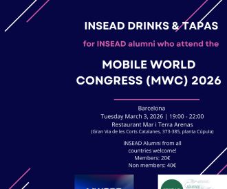 Insead MWC Drinks + Tapas
