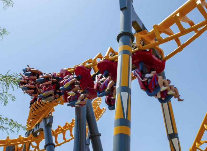 Jaguar montaña rusa Isla Mágica Jaguar montaña rusa Isla Mágica