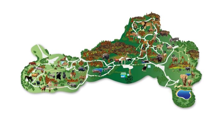 mapa plano cabárceno mapa plano cabárceno