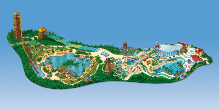 Mapa Caribe Aquatic Park Mapa Caribe Aquatic Park