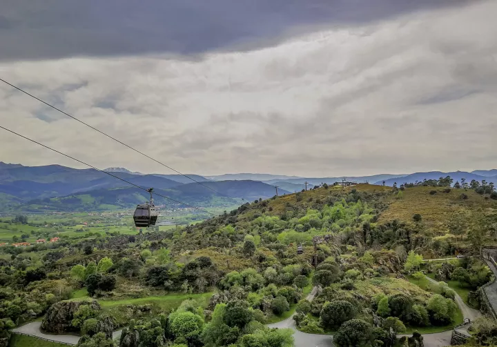 tiempo cabárceno teleférico